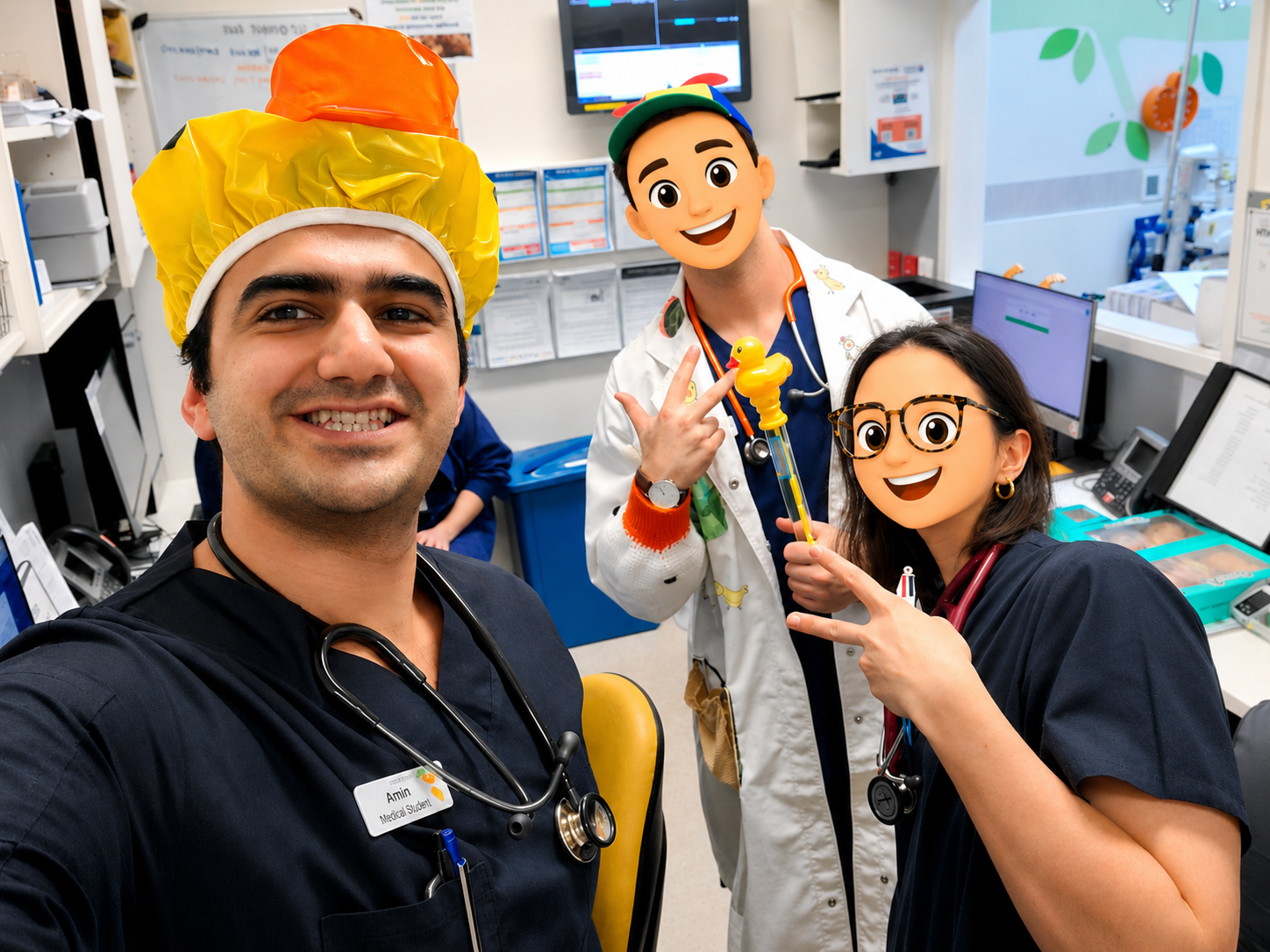 Arvin in the Pediatrics Ward
